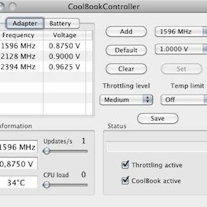 Under-Voltaging a Mac Using CoolBook